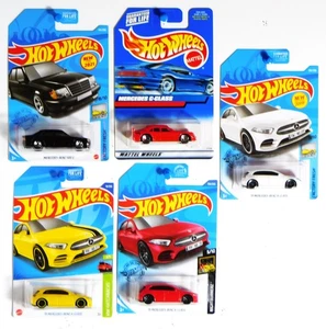 Hot Wheels "Mercedes-Benz" -Classe A/500 E/Mercedes Classe C- Lotto di 5. - Foto 1 di 7