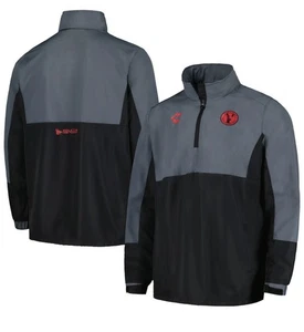 Charly Soccer Club Tijuana Charly Outdoor Quarter-Zip Jacket - Gray - Mens M - Picture 1 of 11