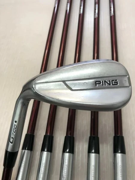 Ping G700 lefty Iron Set 7-9,W,U,Sw 6pc Flex Regular PING FUBUKI Graphite - Image 1 of 4