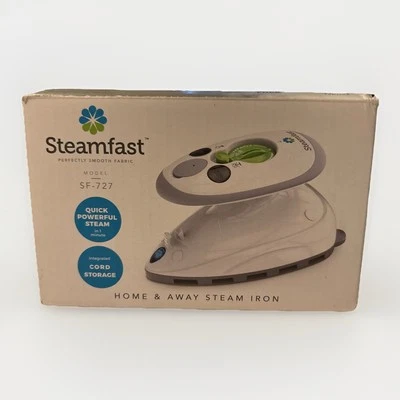 Steamfast Travel Size Mini Steam Iron Model SF-727 Durable Non Stick - Image 1 of 4