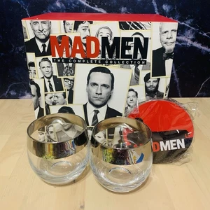 Mad Men: The Complete Collection *NO DVDS*Gift Set W/ Tumblers And Coasters ONLY - Picture 1 of 5