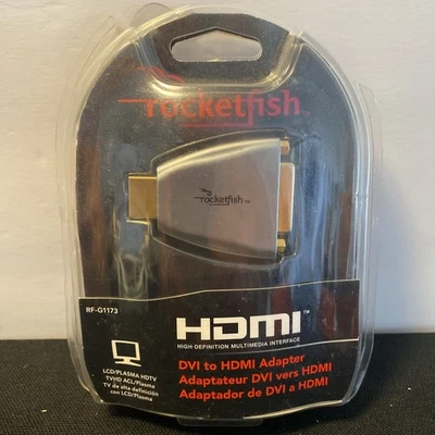 Rocketfish RF-G1173 1080p DVI-D To HDMI Adapter - Image 1 of 2