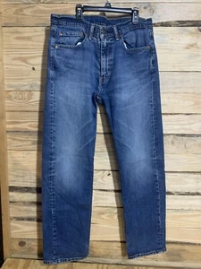 Levi’s 559 Relaxed Fit Straight Leg Jeans 34x32 Medium Wash USA Made Denim - Picture 1 of 12