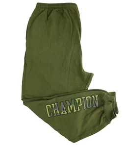 Champion Men's Fleece Sweatpants Big & Tall, Logo Jogger, Ribbed Cuffs CH7232PT - Picture 1 of 13
