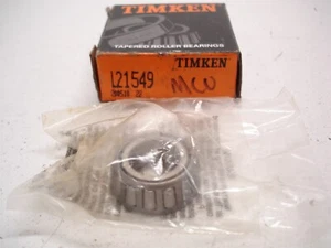 1 NUEVO TIMKEN L21549 RODAMIENTO DE RODILLOS CÓNICOS CONO .625" DIÁMETRO X .433" ANCHO - Imagen 1 de 3