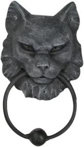 Pacific Giftware Cat Gargoyle Door Knocker - Picture 1 of 1