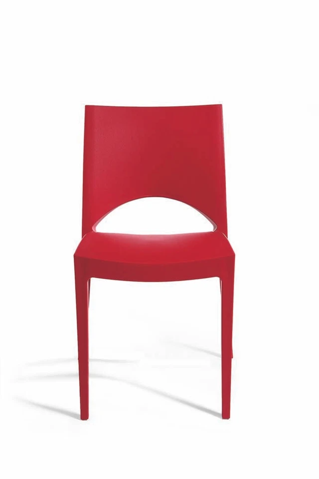 L.PARIS SEDIA ROSSA S6314R 8005465822480 IGAP S.p.A. OGGETTISTICA D'ARREDO SEDIE