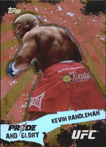 2010 Topps UFC Pride and Glory Card #PG4 Kevin  Randleman