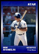 1989 Star Bob Hamelin Memphis Chicks #42