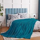 Flannel Fleece  Blanket Super Soft Warm Bed Throw Blanket for Sofa & Couch
