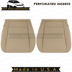 2010 2011 2012 2013 For Acura MDX Side Driver&Passenger Bottom Leather Cover Tan - Picture 1 of 10