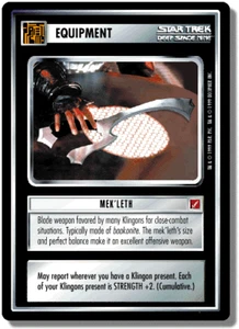 Mek'leth - Blaze of Glory - Star Trek CCG 1E - Imagen 1 de 1