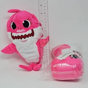 Baby Shark Singing Plushy StuffAnimal 2 Pack New Pinkfong Pink Plush Toy BIN010 - Picture 1 of 6
