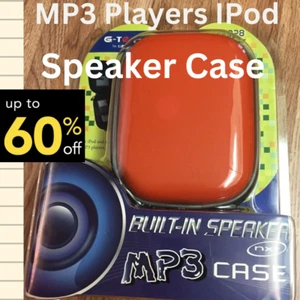 clearance sale G-TECH NXT Protective Speaker Case ORANGE Plays MP3 Players IPod - Picture 1 of 14