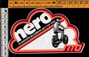VINTAGE STICKER STICKER - MUFFLERS SILENCERS SITE, BLACK THE MUFFLER FOR HELLO - Picture 1 of 1