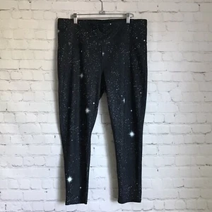 Leggings Xersion Womans Galaxia Recortada XL Negro Blanco Espacio Exterior - Imagen 1 de 5