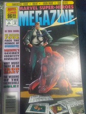 MARVEL COMICS MARVEL SUPER-HEROES MEGAZINE MAR 1995 NO 6 96 PAGES