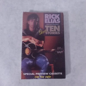 Ten Short Stories - Rick Elias Cassette 1991, Special Preview, Still SEALED - Picture 1 of 6