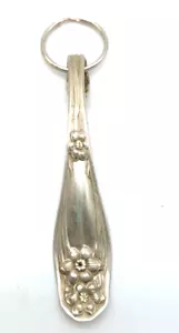 William Rogers And Son Signed Vintage Nickle Silverplate Pattern INS237 Keyring - Picture 1 of 7