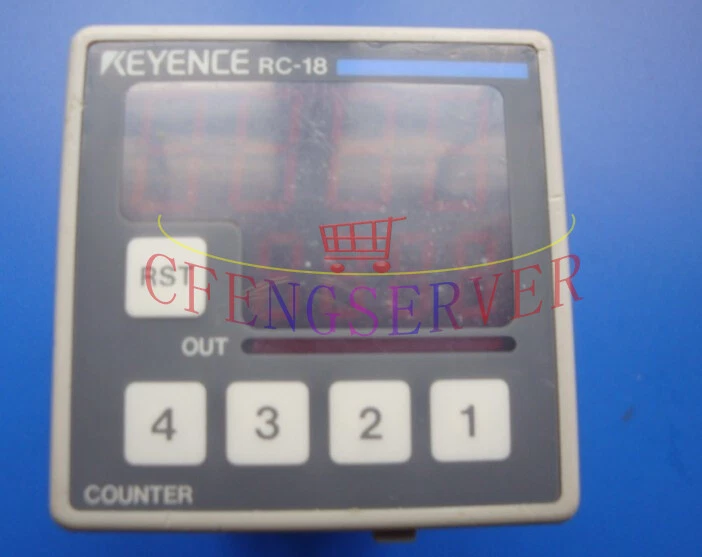 1PC Used KEYENCE RC-18 Counter - Image 1 of 1