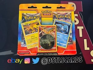 JCC Pokémon: 2023 Zapdos Moltres Articuno Promo Blister Pack de 2 - Nuevo Precintado - Imagen 1 de 2