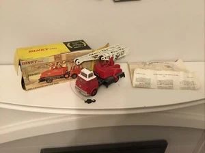 Dinky 970 Bedford Jones Fleetmaster Cantilever Crane In Original Box - Excellent - Picture 1 of 3