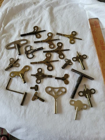 ANTIQUE CLOCK KEYS Cover