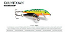 Japan Colours Rapala Countdown / CD03 / 3cm 4g Fishing Lure Choice of Colors