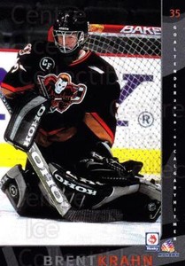 2000-01 Calgary Hitmen #15 Brent Krahn