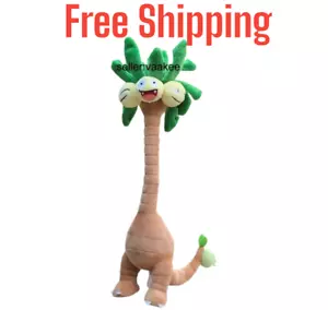 14" Anime Cute Alola Exeggutor Plush Cartoon Stuffed Toy Soft Doll - Picture 1 of 9