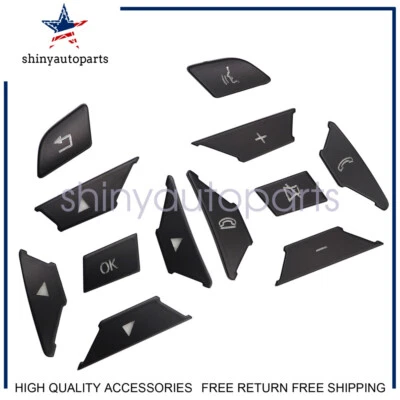 Borde botón volante apto para Mercedes-Benz E C G W204 2012 2013-2015 2016 Foto 1 de 4