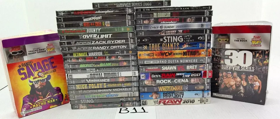 WWE: The Greatest Fights Collection: ROCK, TRIPLE H, Pick & Choose-New & Sealed. - Image 1 of 1