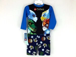 Lego Pajamas Boys Size 4 Legends of Chima 2 Piece Fleece Pants Retail $34 New - Picture 1 of 7