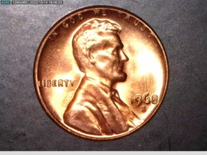 1968 S Lincoln Penny with Obverse S/S RPM 001 Error Choice - Picture 1 of 6