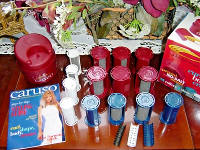 in Box RICHARD CARUSO 14 Molecular STEAM SETTER ROLLERS CURLERS (No Salt needed) - Image 1 of 2