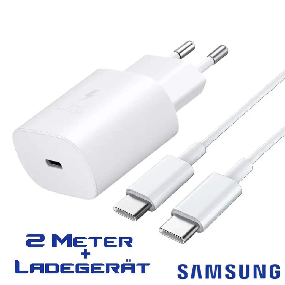 Samsung EP-TA800N USB-C Schnellladegerät - Weiß (EP-TA800NWEGEU)