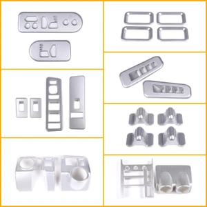 Panel de moldura interior de coche para Hummer H2 2003-2007 ABS plateado - Imagen 1 de 79