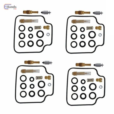 Kit de reconstrucción de reparación de carburador de 4 piezas para Honda CB650 SC Nighthawk 650 1983-1985 Foto 1 de 4