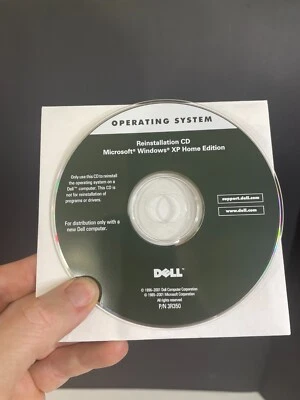 Dell Operating System Reinstallation CD Windows XP Home Edition - Image 1 of 2