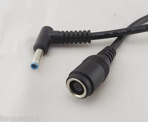 DC Power 7.4x5.0mm Female To 4.5x3.0mm Male Central Pin Adapter Connector Cable - Picture 1 of 6