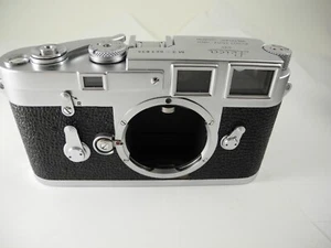 LEICA M-3 DS CROMO PERFETTO PULITO CLA BELLA FORMA EX++++ QUASI COME NUOVO - Foto 1 di 8