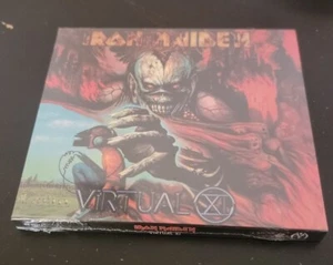 IRON MAIDEN Virtual Xi CD Enhanced Cd W/ Slip Cover Sealed Promo - Imagen 1 de 2