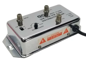 GC Electronics UHF/VHF/FM 2-Wege Signalverstärker Model 32-3069 Vintage 1995 - Bild 1 von 9