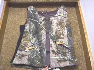 Womens Camo Vest Med Insulated Vest C4 Pants Match Waterproof Realtree Vest $130 - Picture 1 of 7