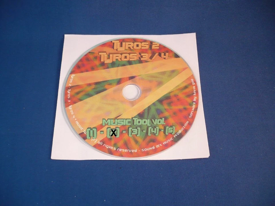 YAMAHA TYROS 2+TYROS 3+TYROS 4 - OUTIL MUSICAL Vol. 2 CD ROM - 6 0 ENREGISTREMENTS + - Photo 1/1