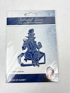 TATTERED LACE by STEPHANIE WEIGHTMAN - GLASS OF CLARET - 456064 - Picture 1 of 2