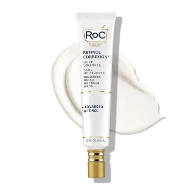 RoC Retinol Correxion Deep Wrinkle Daily Face Moisturizer SPF 30  1 Ounce - Image 1 of 4