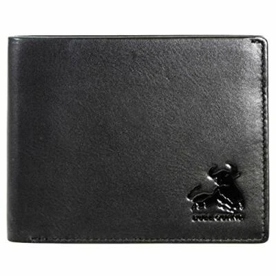 Leather Wallet For Men Flip Up ID In Vintage Buffalo Soft & 100% Genuine Wallet - Image 1 of 4