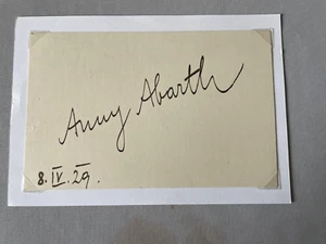 ANNY ABARTH signed signiert Albumausschnitt 10x15 Autogramm autograph - Picture 1 of 1
