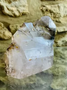 Quartz Crystal Elestial Quartz Quartz Smoky Golden Quartz Madagascar 488g - Picture 1 of 11